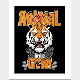 Animal in the Gym Posters and Art